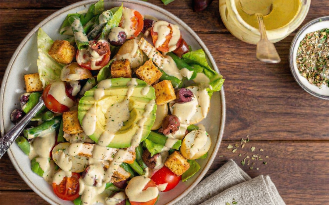 Vegan Niçoise with Crispy Tofu