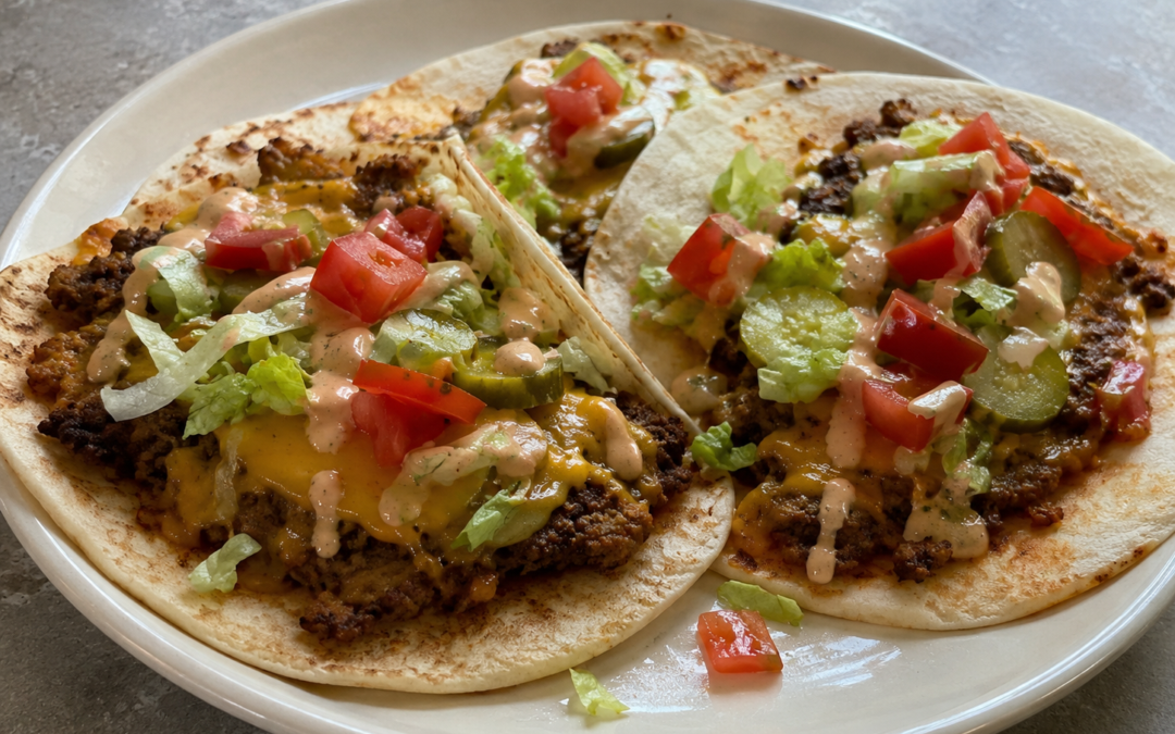 Smash Burger Tacos