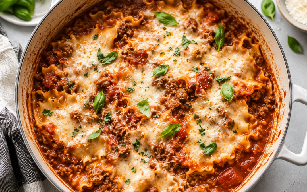 One pot lasagne recipe